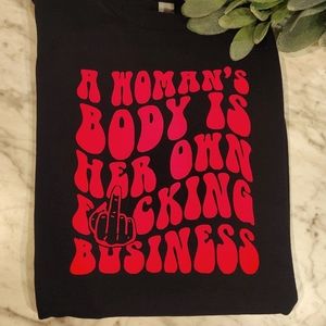 Womens rights shirt her body her choice pro choice popular